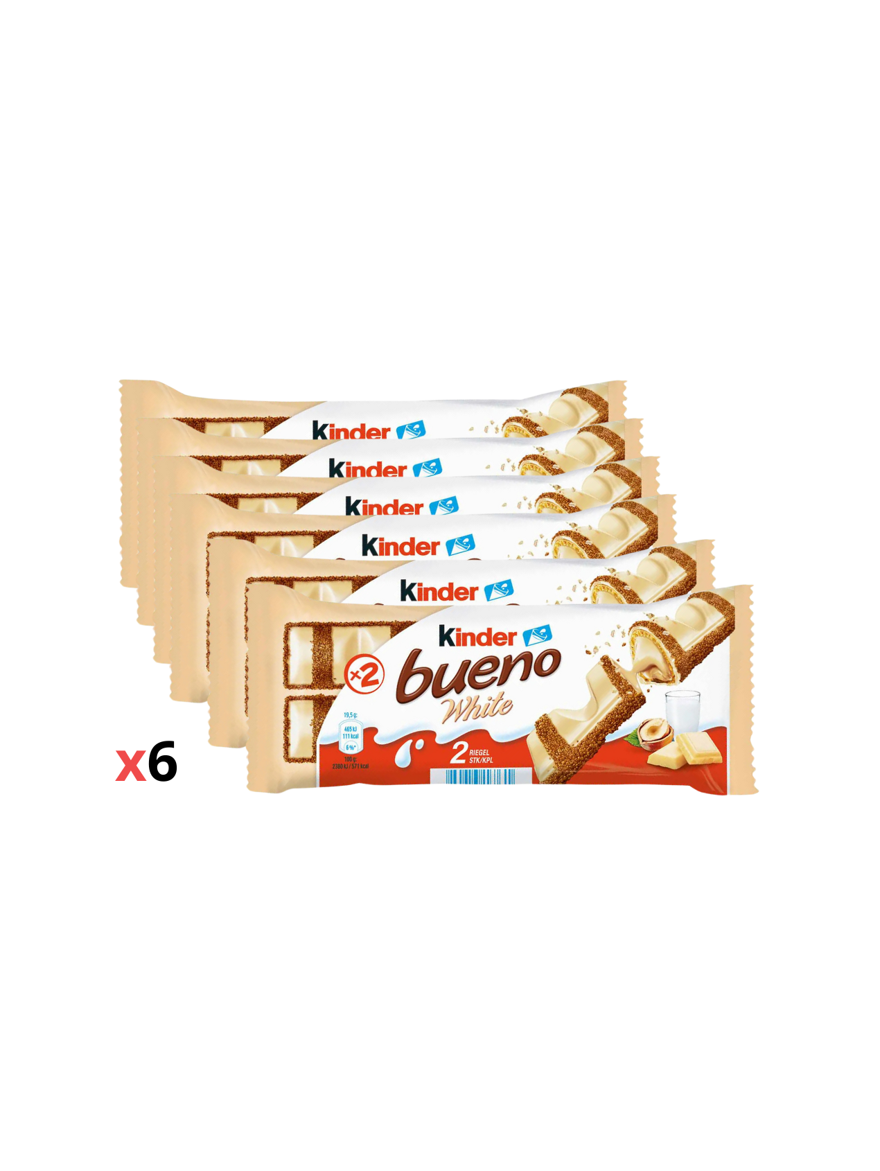 KINDER Beuno white x6 ( Premium Offer )